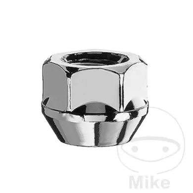 Wheel nut M14X1.5 ke 19 silver PACK10STK