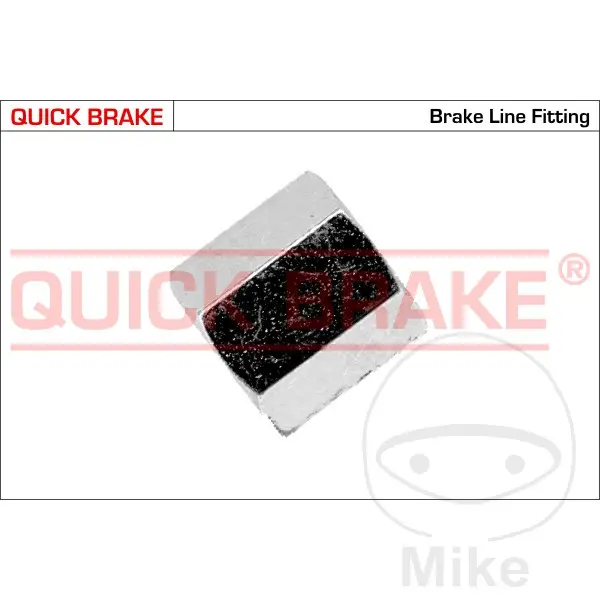 Bremsleitung-Anschlussbolzen M10 x 1 DM 5.0 Bördel F Quick Brake