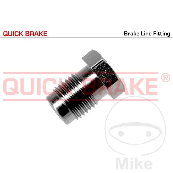 Quick Brake M10 x 1 Bördel F 5 mm 배럴 조인트 볼트