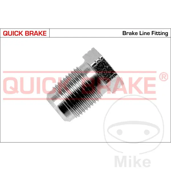 Bremsleitung-Anschraubmutter M12X1 DM 5.0 Bördel E/F Quick Brake