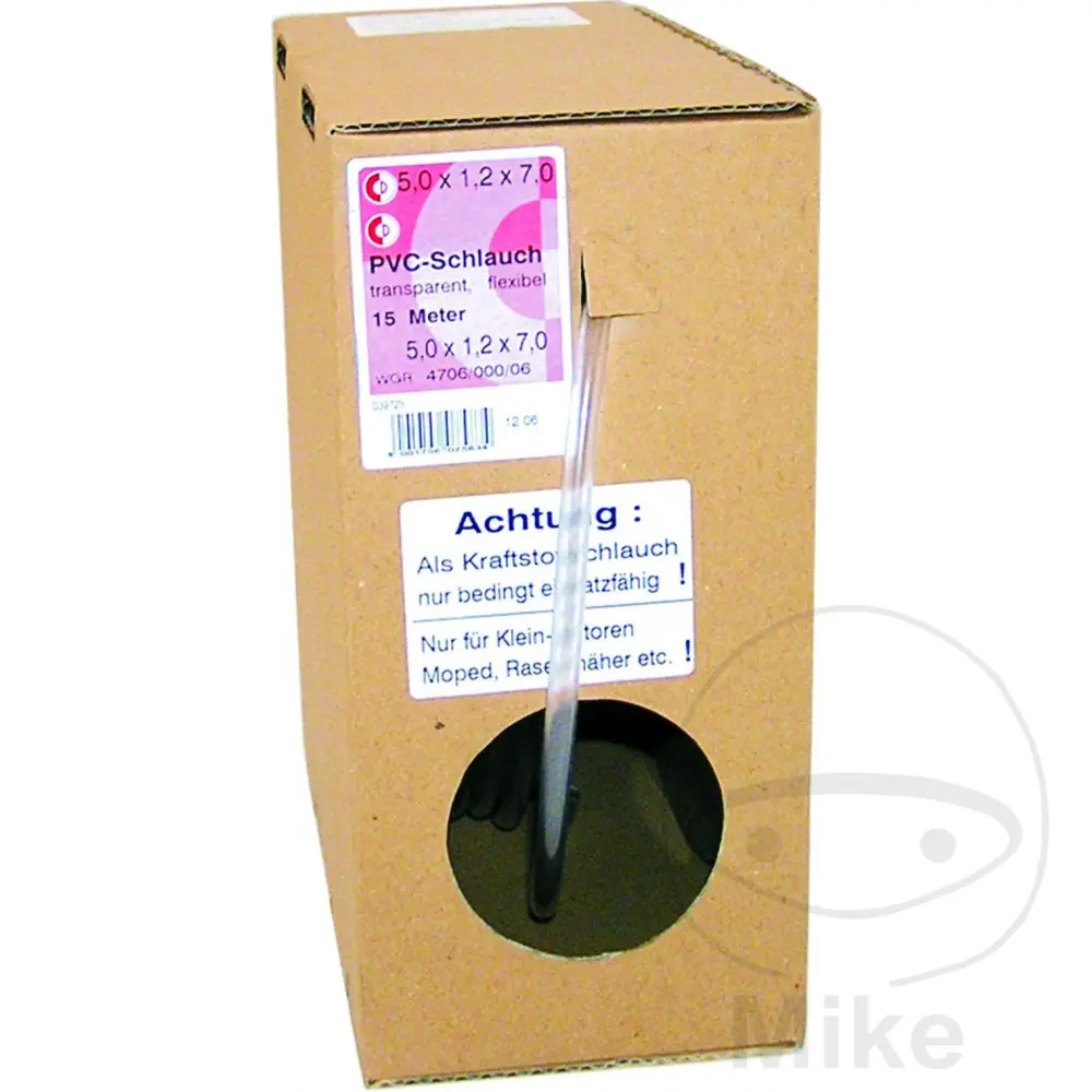 PVC-Schlauch TRAN 8,0 mm Dresselhaus - Pack 15 Meter