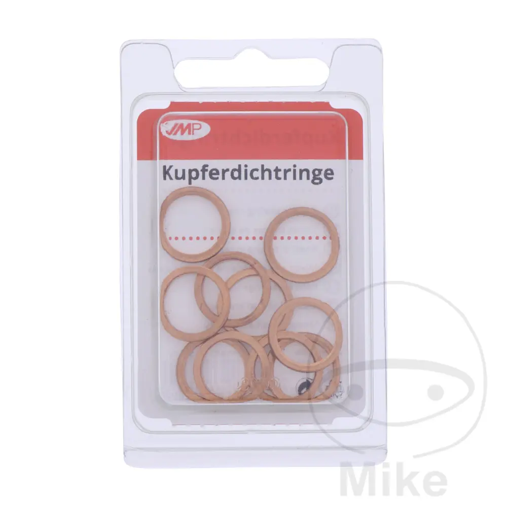 Koperen afdichtingsring 12x16x1,5 JMP - Pakket van 10 stuks
