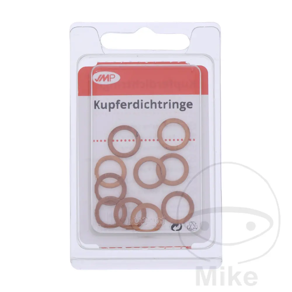Koperen pakking 8X12X1 JMP - Verpakking van 10 stuks