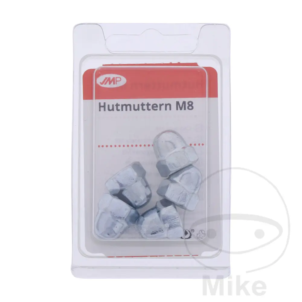 JMP Galvanizli Kör Somun M8 DIN1587 - 5 Adet Paket