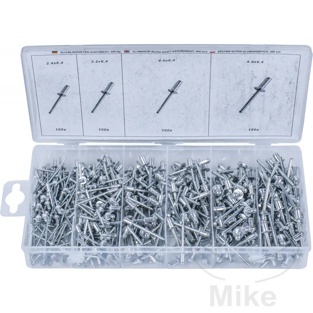 Assortiment de rivets aveugles 400TLG Condor Werkzeug