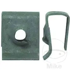 Stålplademøtrik 4,2 mm JMP - Pakke med 10 stk.