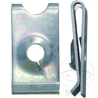 JMP 강철 금속 너트 6.3 mm 10개입 팩