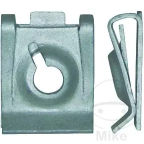 मेटल नट स्टील 6.35 mm JMP - 10 पीस पैक