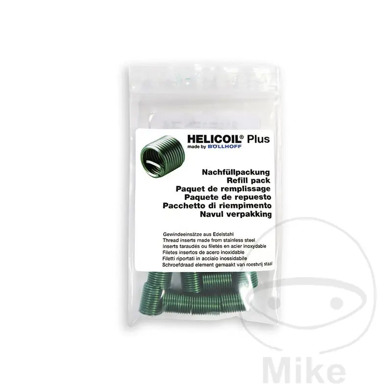 HELIP螺纹修复套件 M9X1.25 L: 18.0MM 内含10件