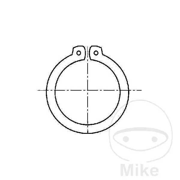 Sicherungsring A 15X1 471 Packung mit 15 Stück Dresselhaus — Ansicht 2