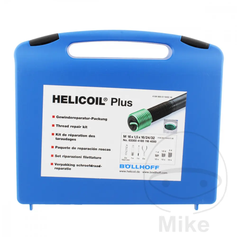 Helicoil Plus M1 나사산 수리 키트