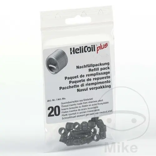 Helicoil Plus M6 螺纹修复套件 20件装