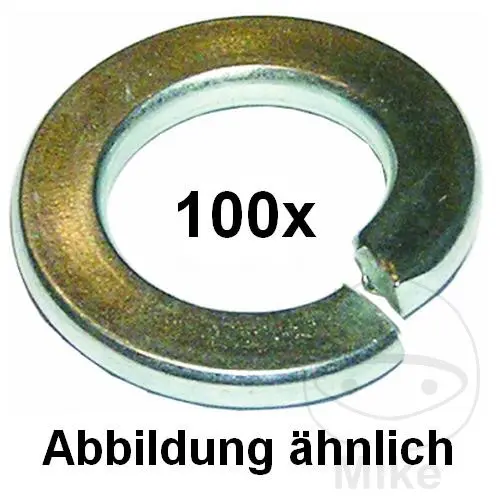 Bague de ressort galvanisée M12 127 Dresselhaus Pack de 100 pièces