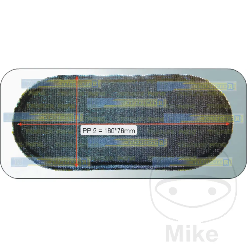 اوول پیچز 160X75MM رائن ہیمر