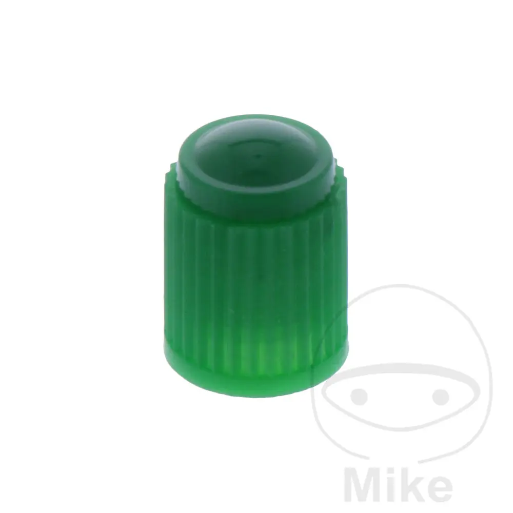 Bouchon de valve en plastique vert 6ON 100 pièces