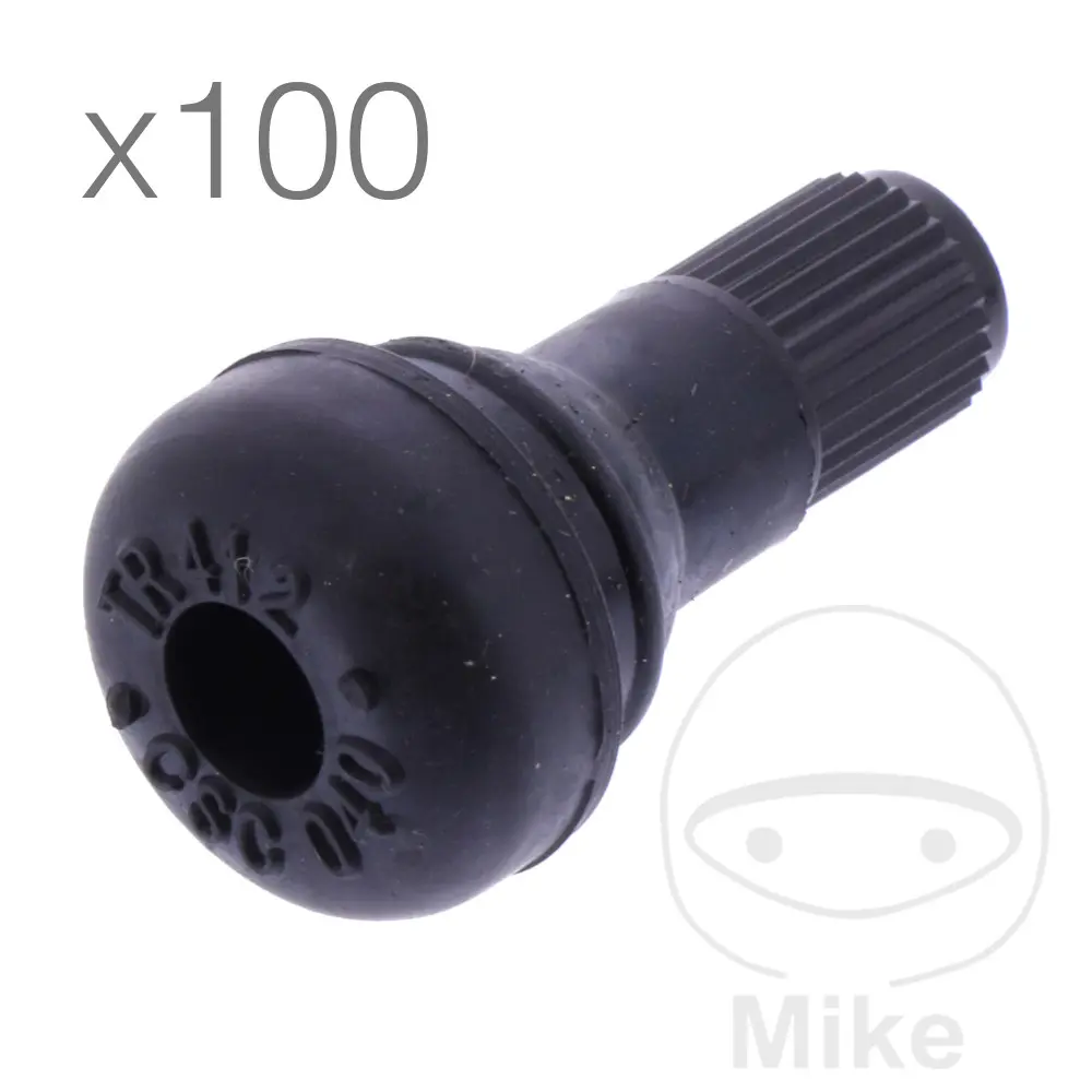 Kumi-venttiili 11,3 mm TR412 JMP - 100 kpl pakkaus