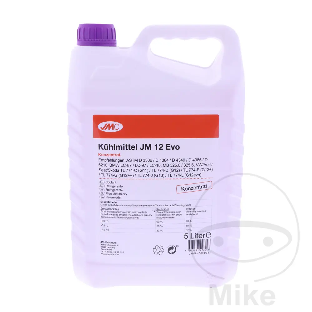 Kühlflüssigkeit JMC JM 12 EVO 5 l mit Frostschutz
