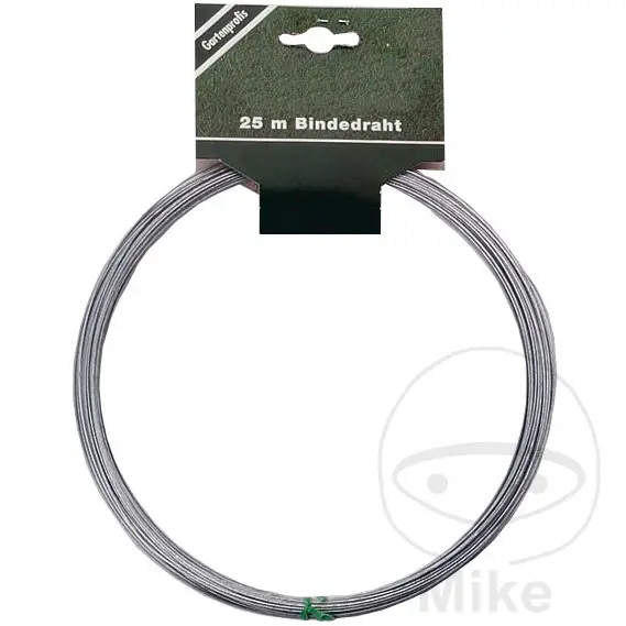 아연 도금 금속 와이어 1.2 mm - 25미터 롤 EDE