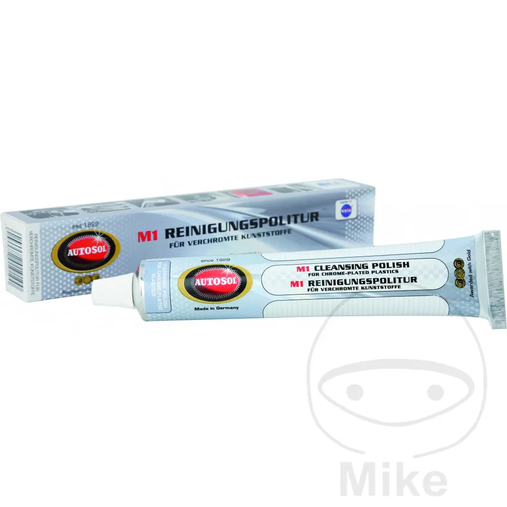 Polish M1 Autosol 75 ml pour plastique chromé