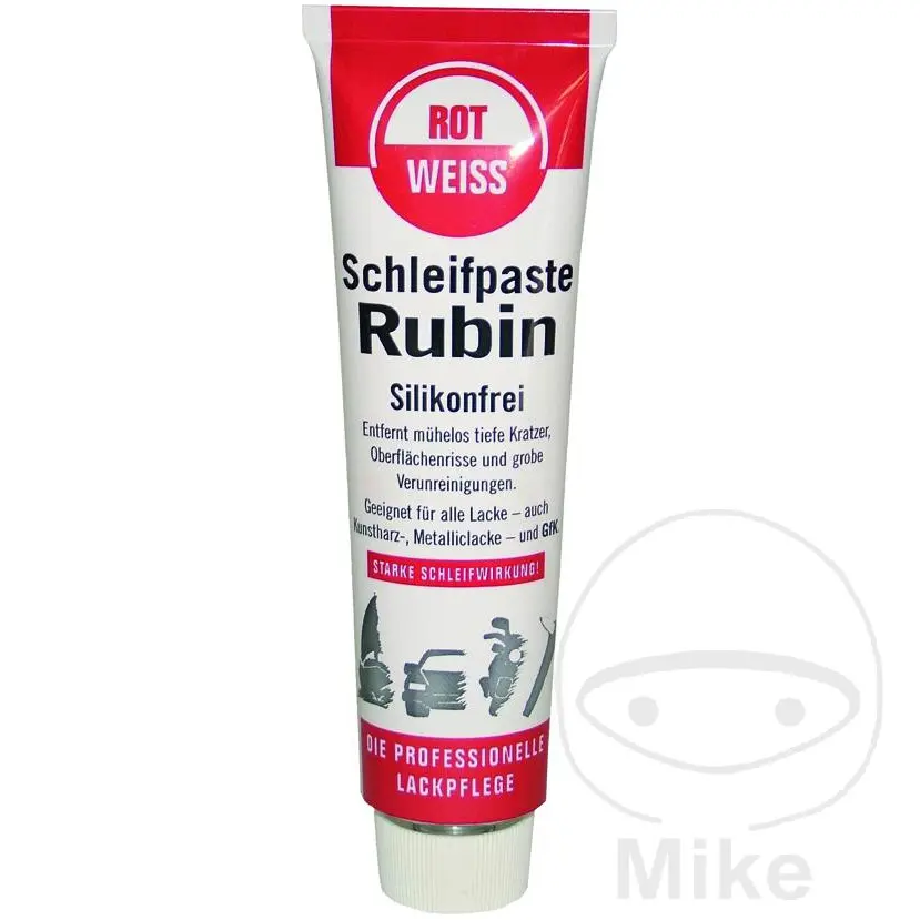Pâte à poncer Rotweiss Rubin 100 ml POLIERSCHW 5531314