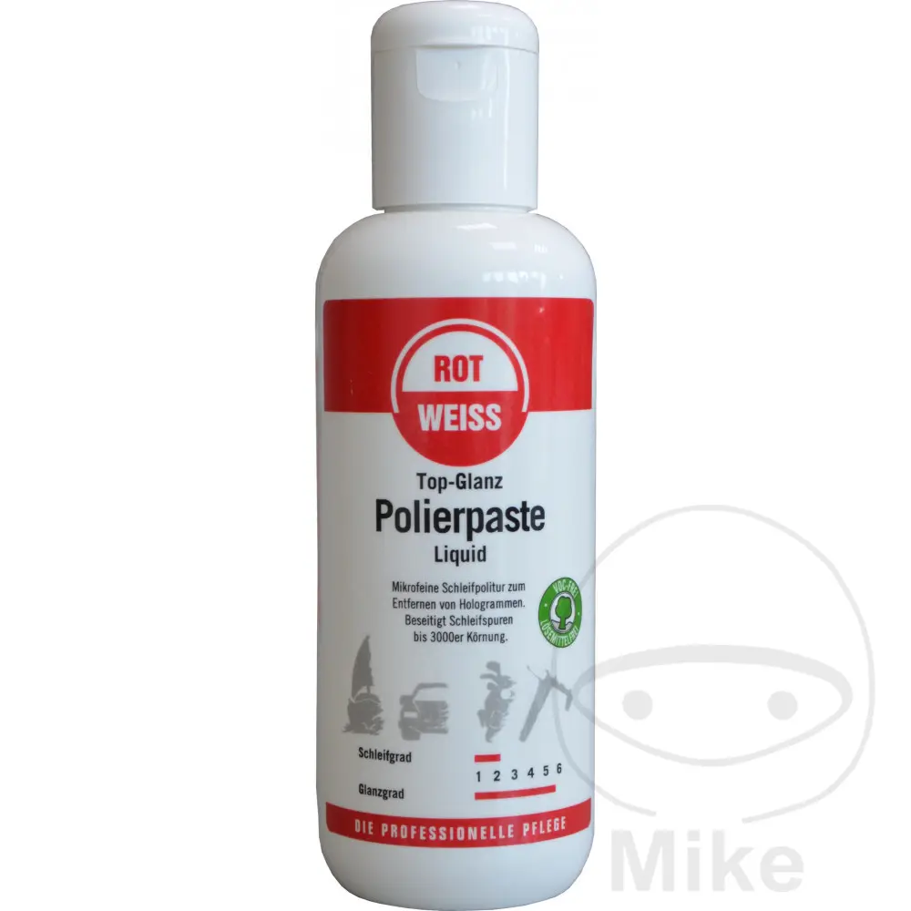 Pâte à polir liquide 250 ml Rotweiss Topglanz