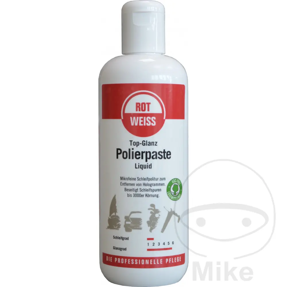 Pâte à polir liquide Rotweiss Topglanz 500 ml