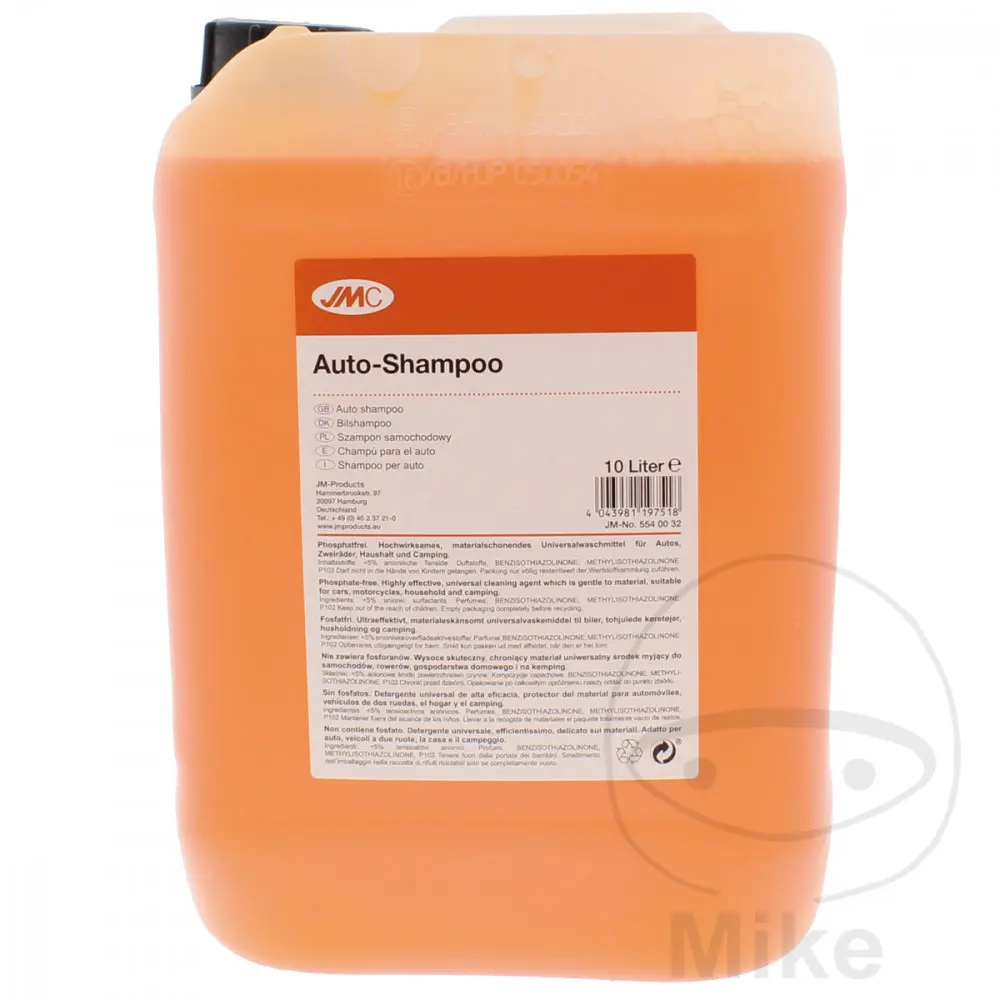 Shampooing voiture 10 litres JMC