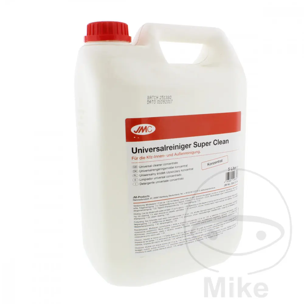 Super Clean Universel 5 litres JMC Concentré pompe à flacon 5540203