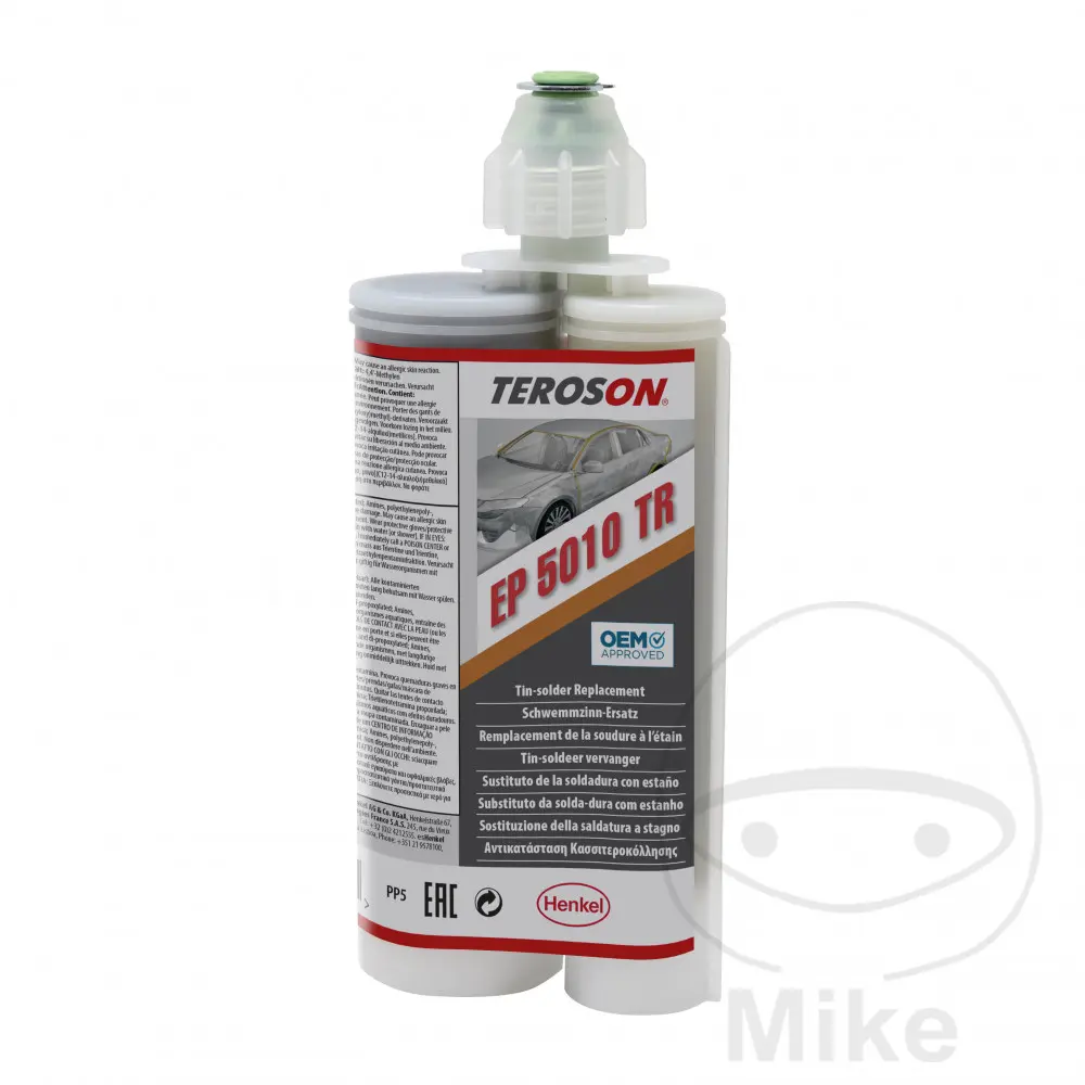 Teroson erstatning af flydende tin