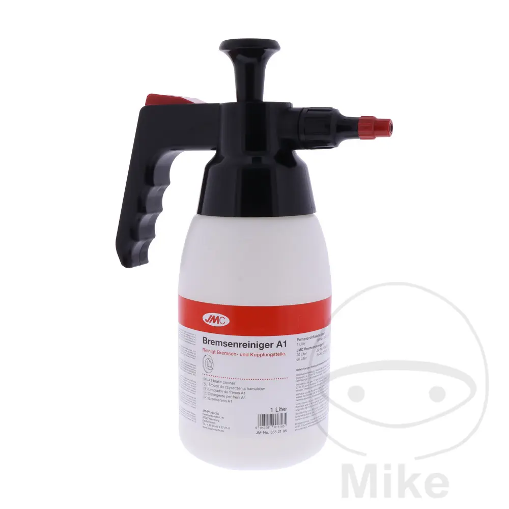Pompe pulvérisateur vide 1 litre noir/rouge JMC