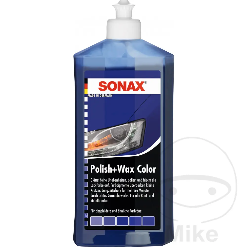 Sonax Polish & Wax Couleur 500 ml Nano Bleu