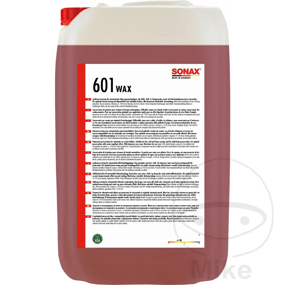 Cire brillante Sonax 25 litres avec robinet de vidange 5566039