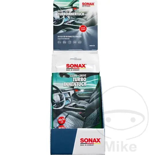قماش تنظيف داخلي Turbo 44 x 45 سم Propre & Drive من Sonax