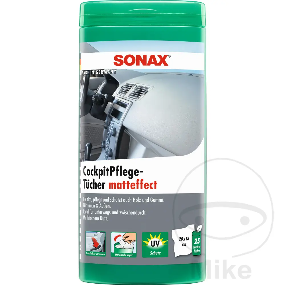 Reinigungstücher für Armaturenbrett Sonax