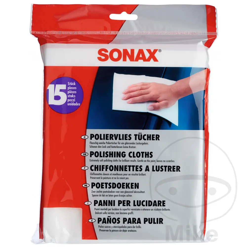 Chiffon de polissage en non-tissé, paque Contenu: 15STCK