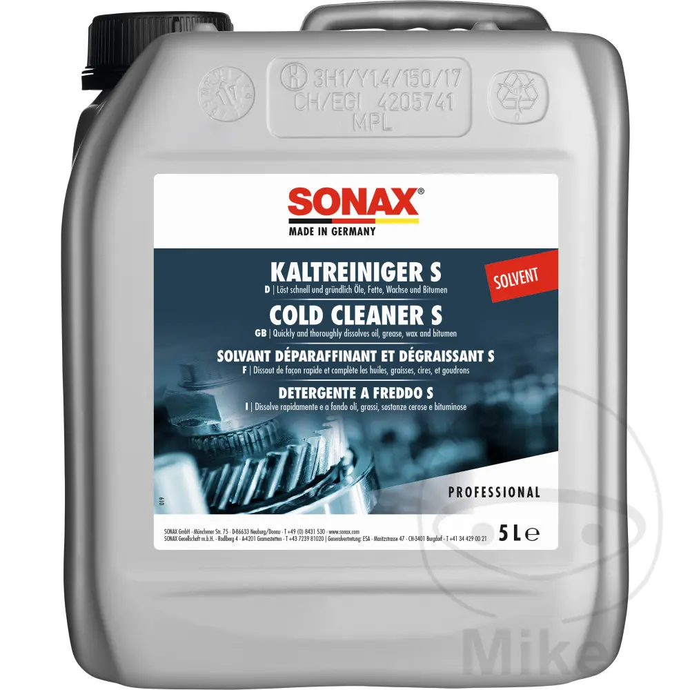Nettoyeur à froid 5 litres Sonax Z DEVELOPMENT JMC 5560007