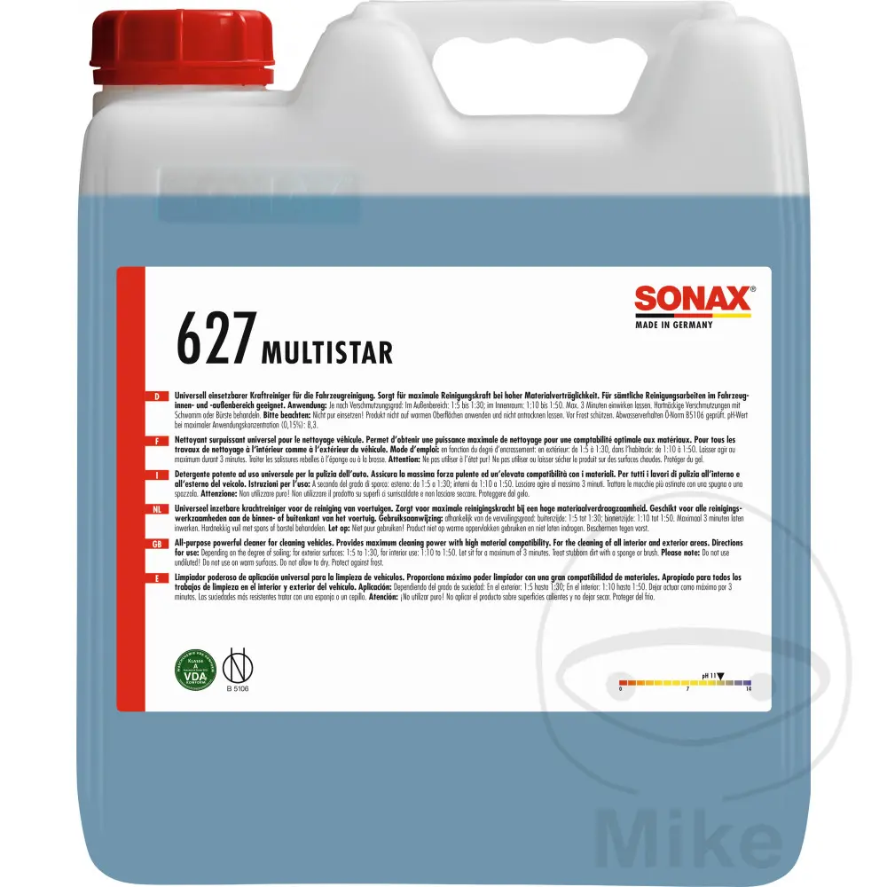 Universaler Reiniger 10 Liter Sonax Waschstation SX MULTISTAR