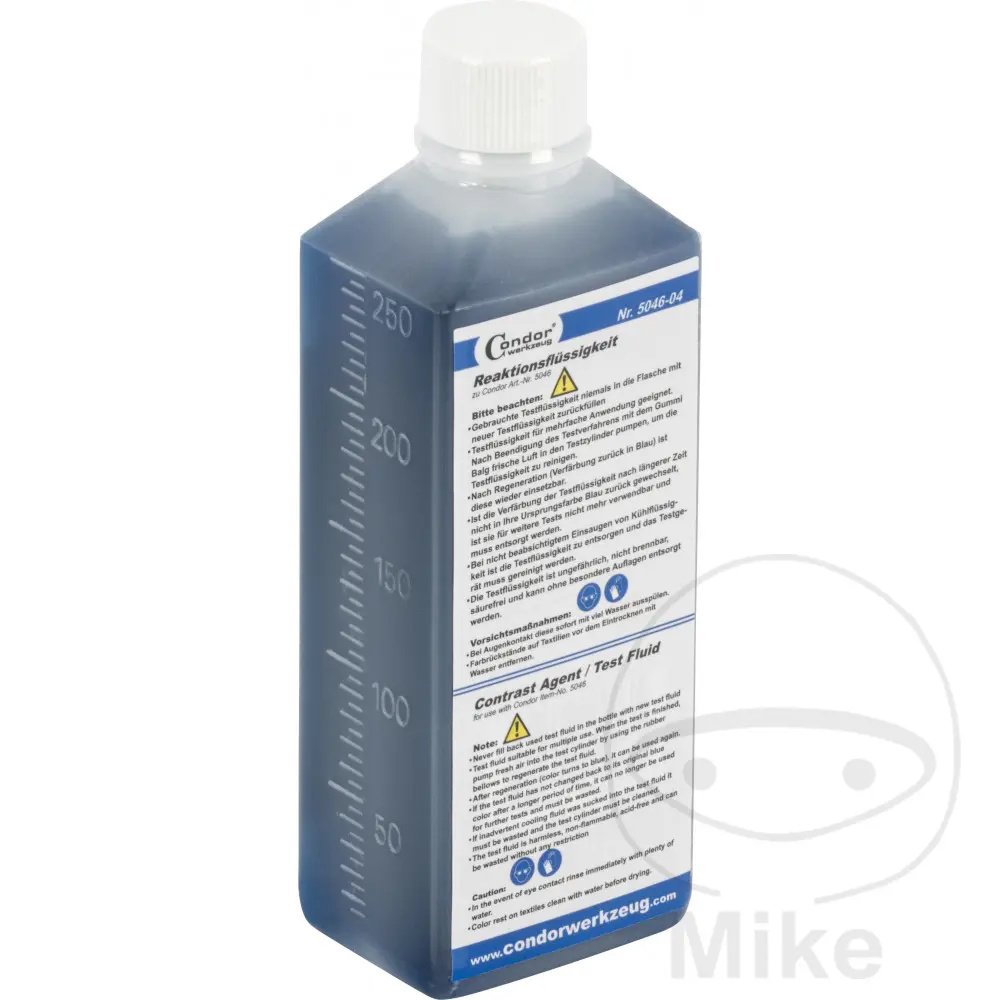 Liquide d'essai 315 g pour testeur de cylindre Condor Werkzeug 6146161