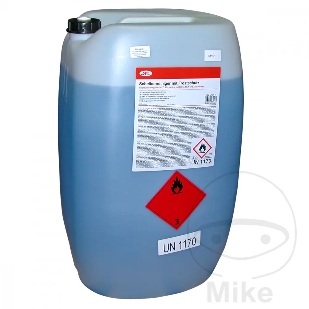 Nettoyeur de pare-brise Citrus 60 litres avec mélange antigel prêt JMC