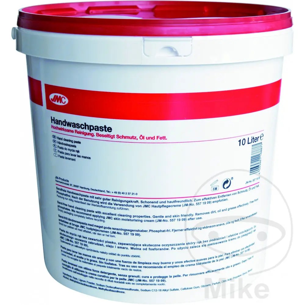 Pâte à laver les mains 10 litres JMC Distributeur 5551965