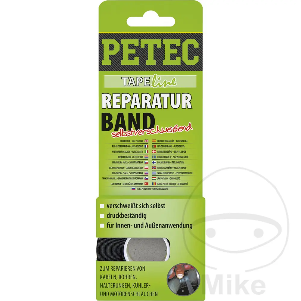 Bande Powerband Petec 5 m x 19 mm x 0,5 mm noir