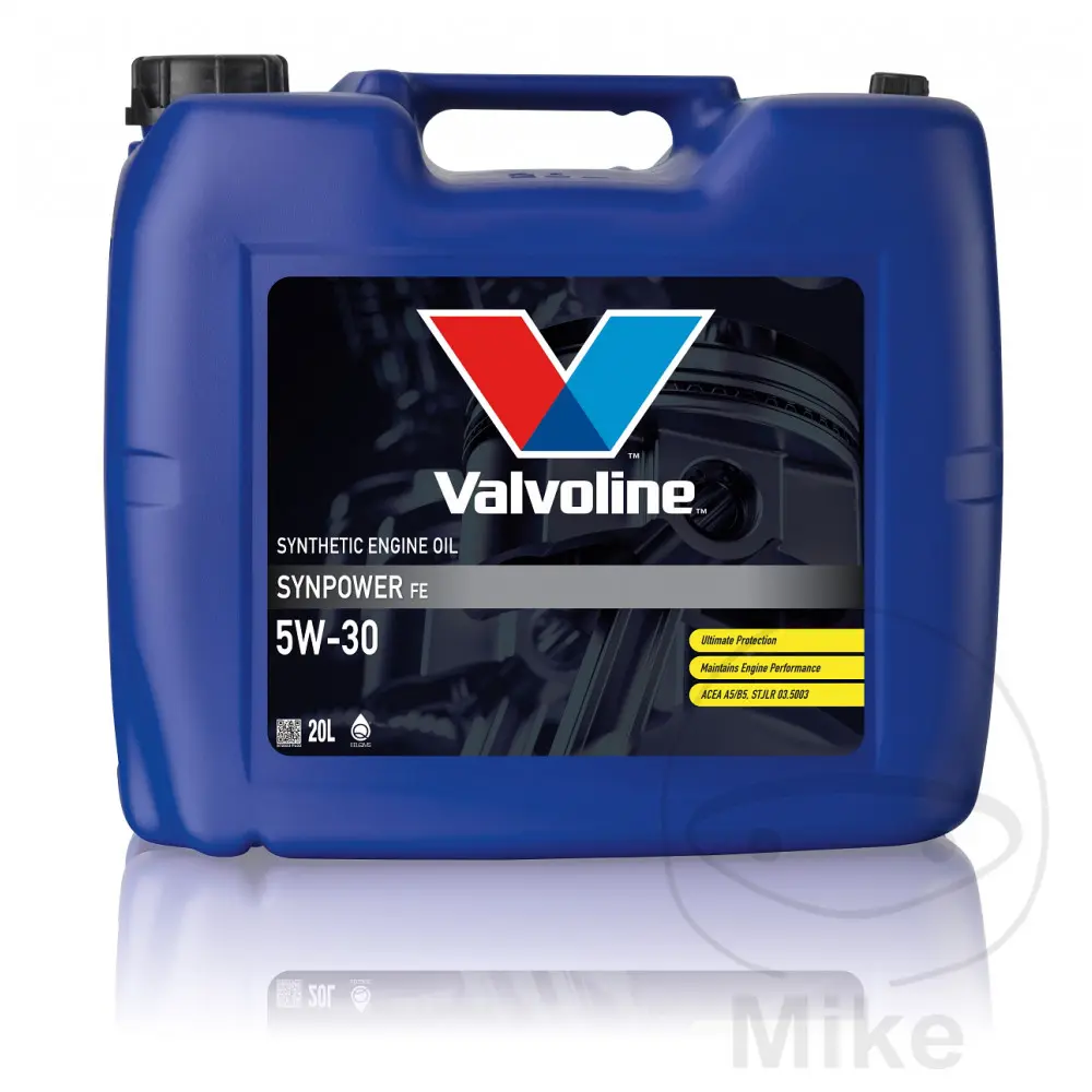 Motoröl Valvoline Synpower 5W30 FE 20 Liter mit Ablasshahn