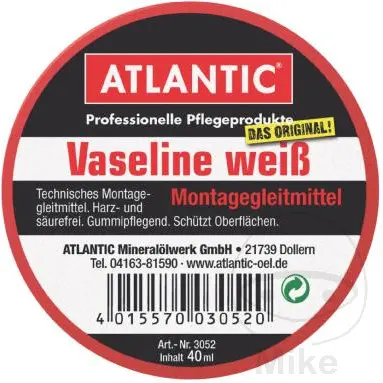 Weiße Vaseline 40 g Atlantic