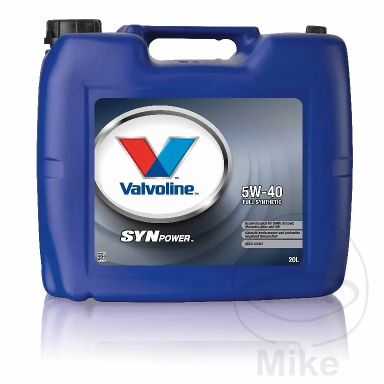 Huile Moteur 5W40 20 L Valvoline