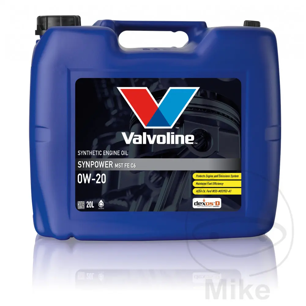 Motoröl Valvoline 0W20 20L