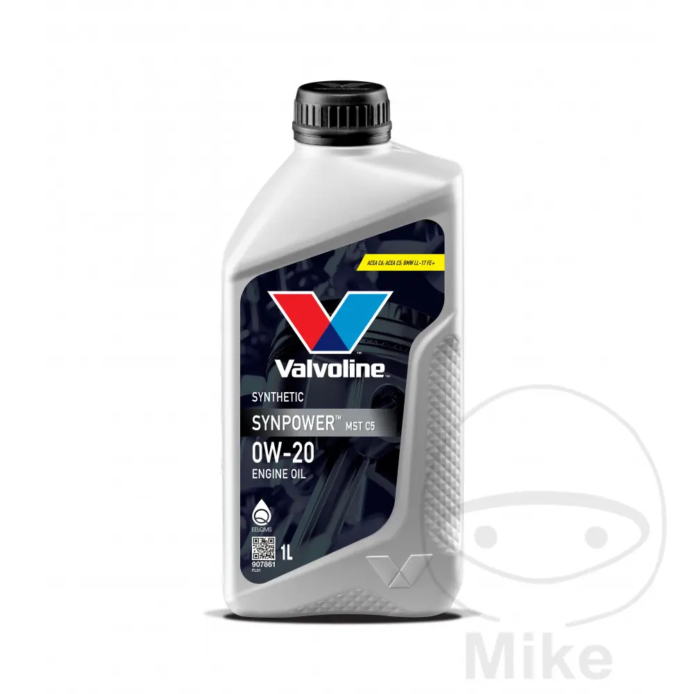 Valvoline 0W20 1L MST C5 替代品 5584050 发动机油