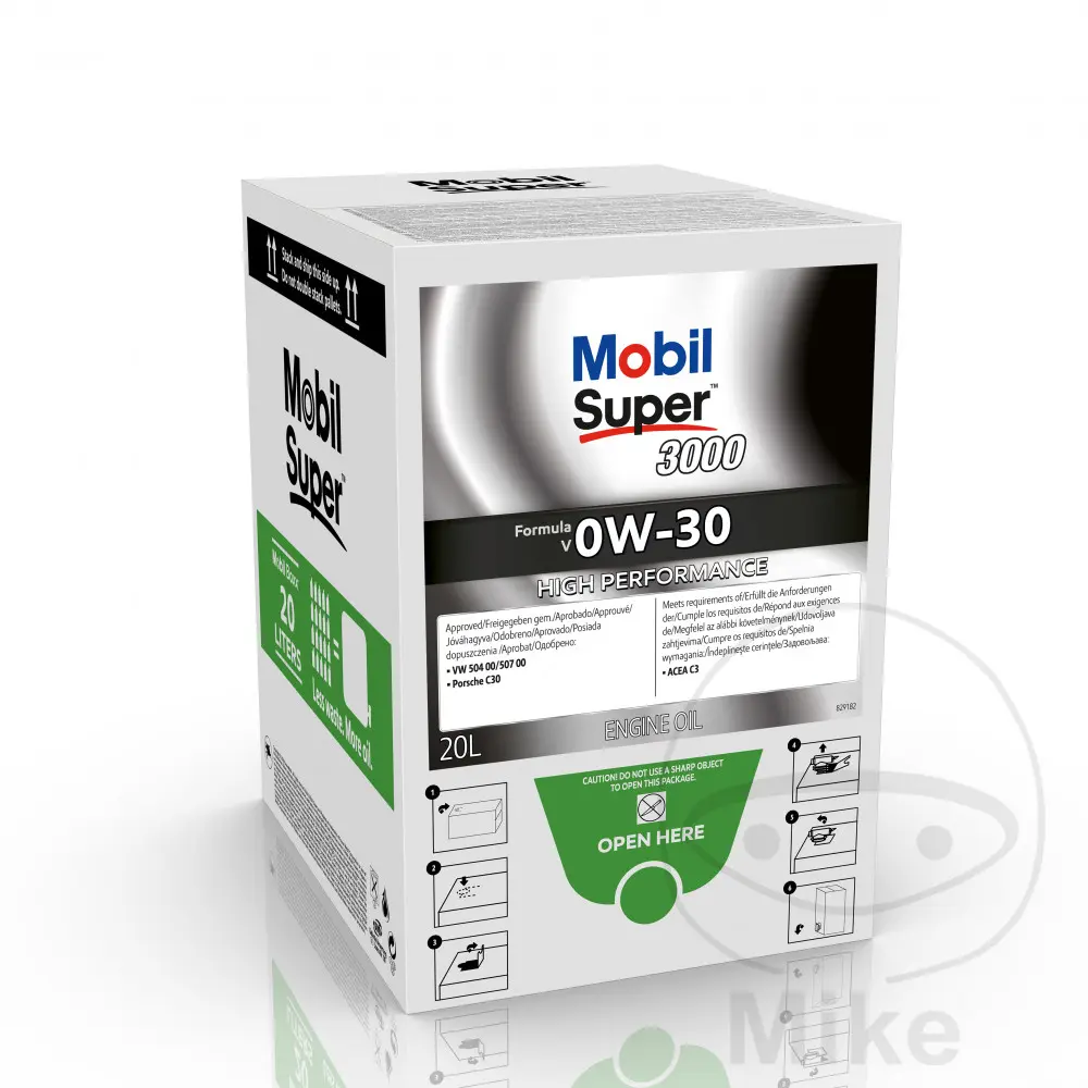 Mobil 0W30 SUP Motorolie 20L