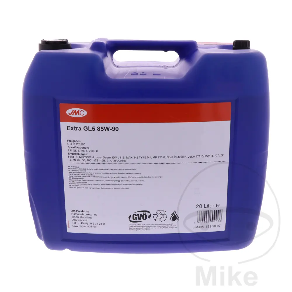 Huile boîte de vitesse GL5 85W90 20LJMC