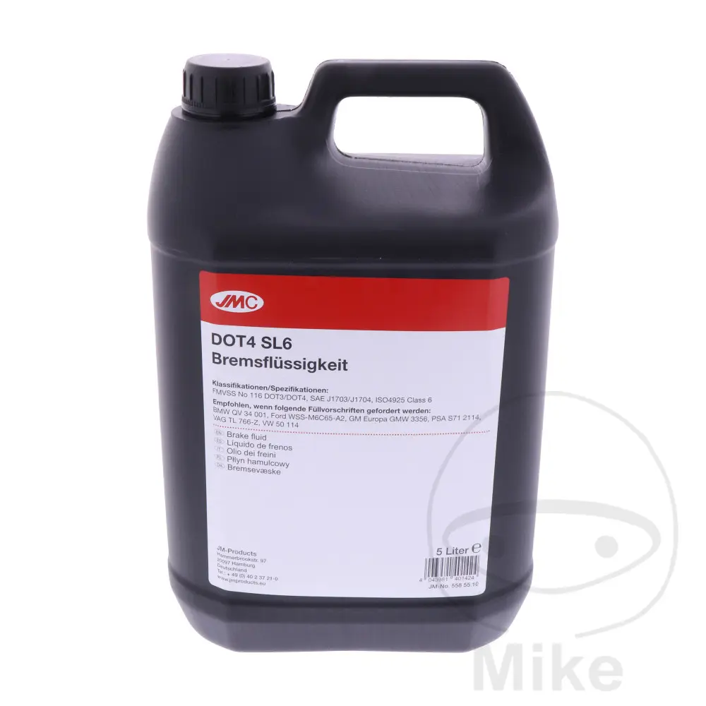 Bremsflüssigkeit DOT4 SL6 5L JMC
