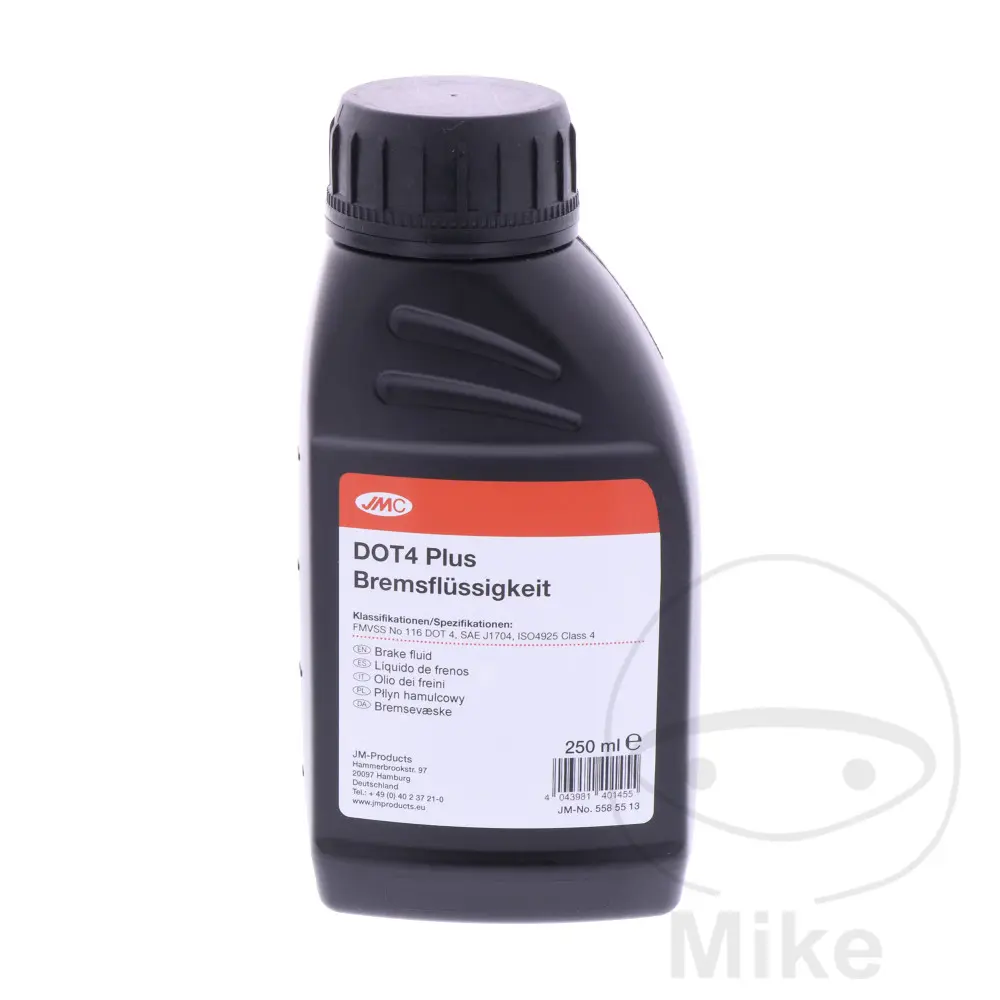 ブレーキフルード DOT4 PLU0.25L JMC